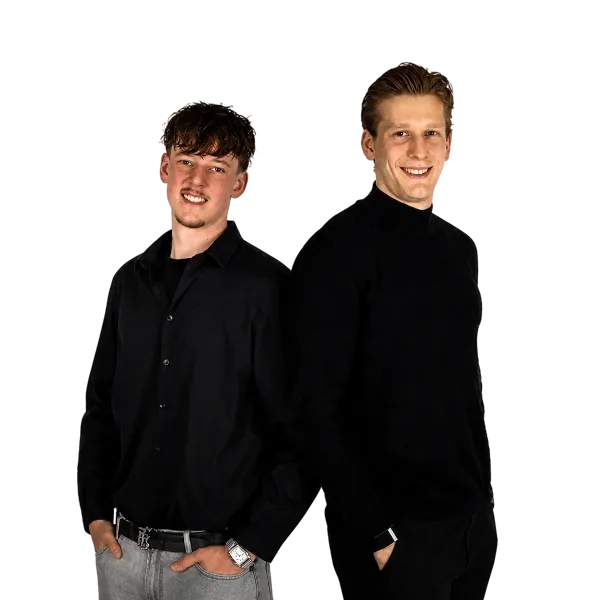Die GymScale Gründer Luis Hutter und Pascal Grcic